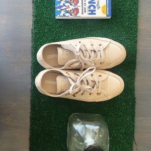 Sold out converse rose gold leather